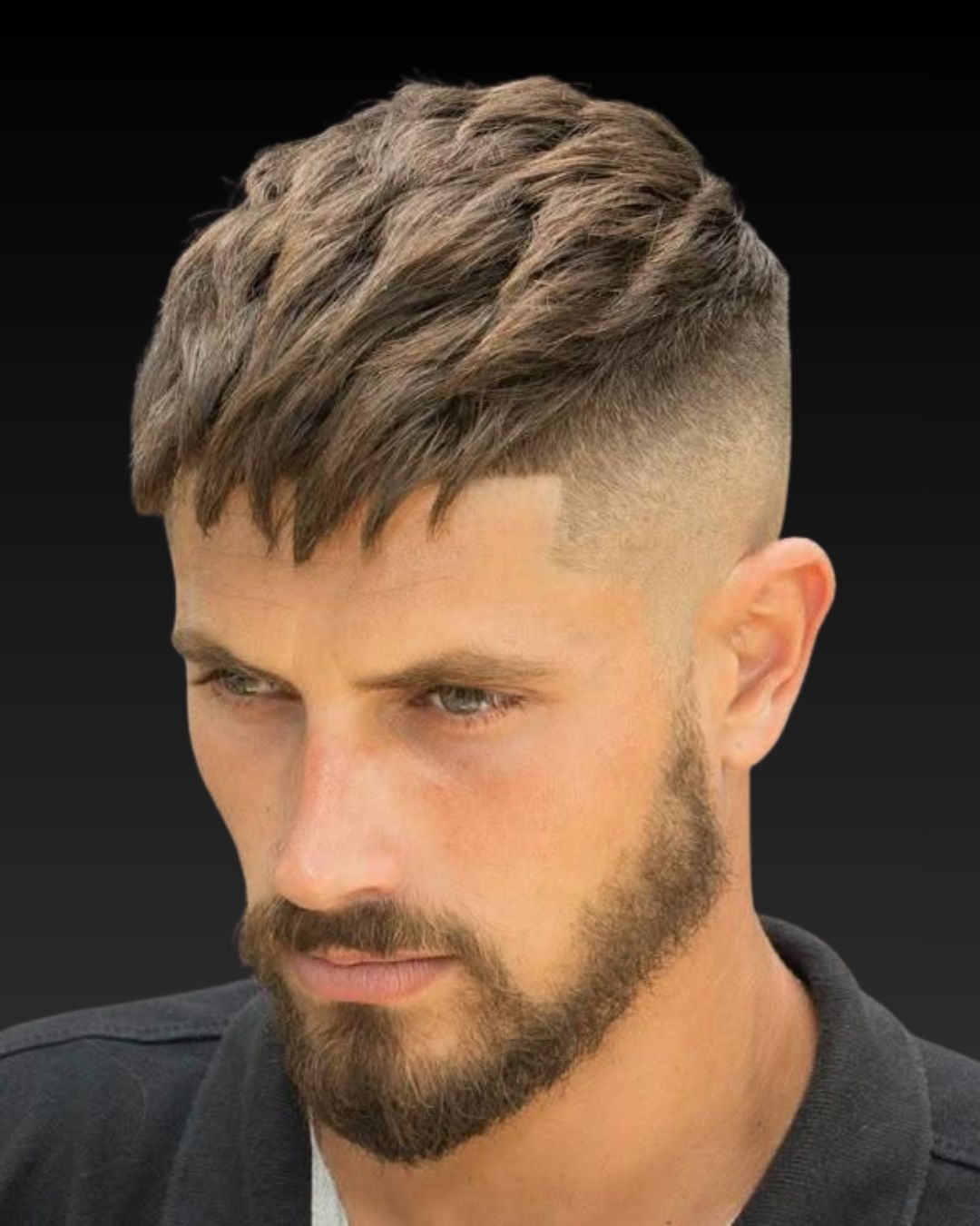 Textured Crop Fade 02