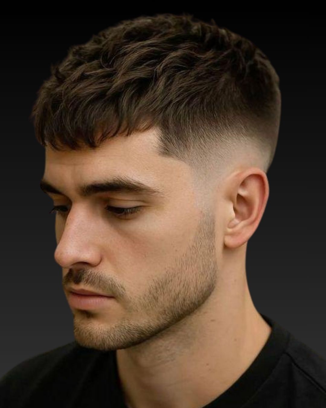 Textured Crop Fade 05