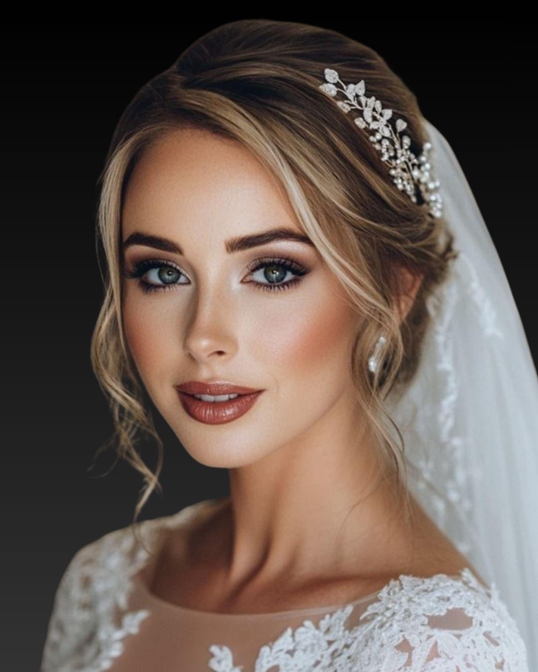 Natural Glam Bridal Look 06