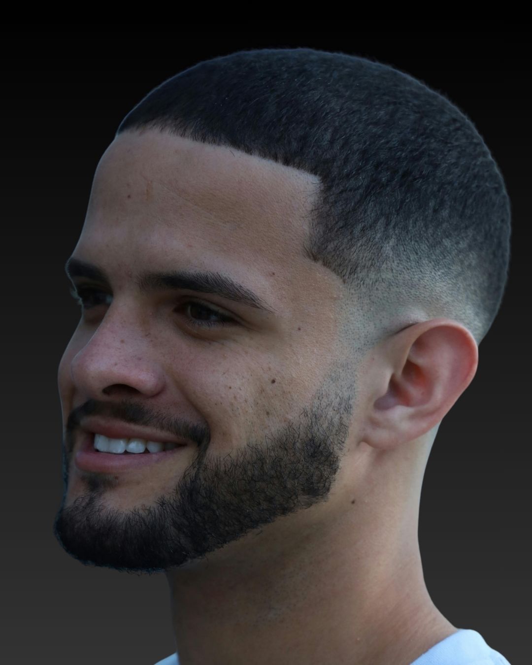 Textured Crop Fade 07