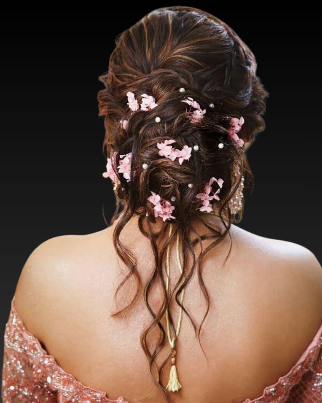 Low Textured Bridal Bun 08