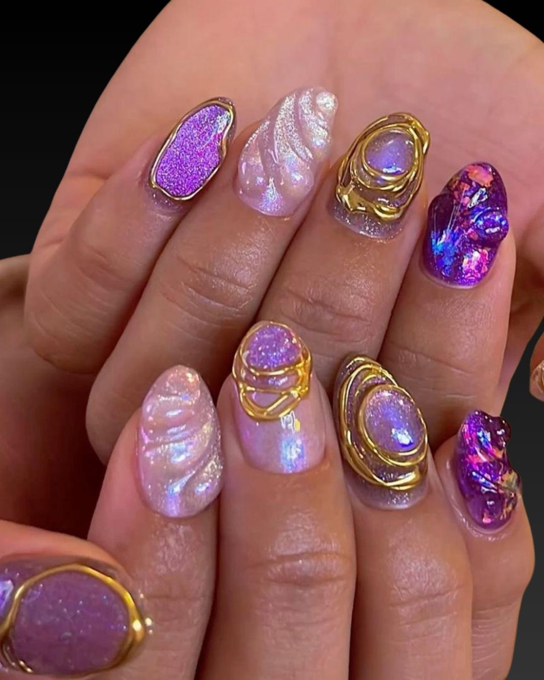 3D Luxury Nail Art  01